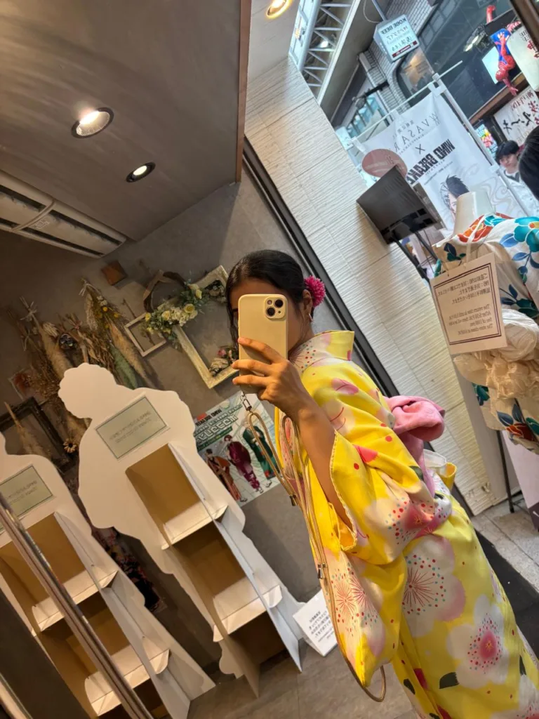 Kimono Outfit in Japan
