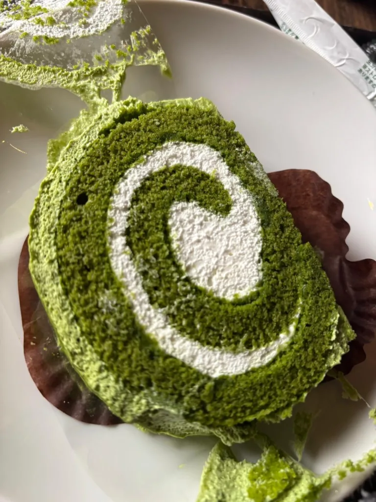 Macha Cake in Japan
