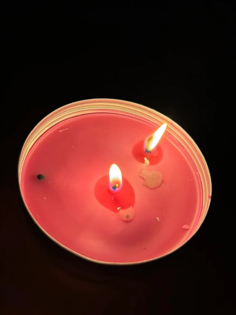 Pink Candle from Hamleys