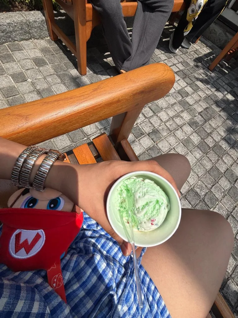 baskin robbin ice cream at usj