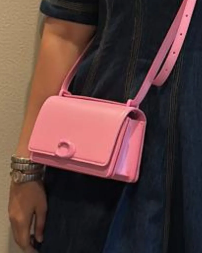 coach pink hot bag