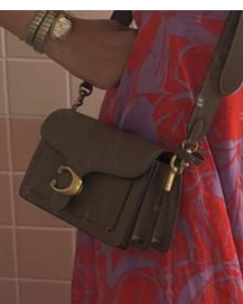 coach shoulder tabby bag brown