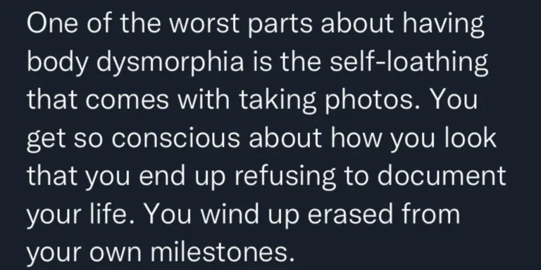 body dysmorphia