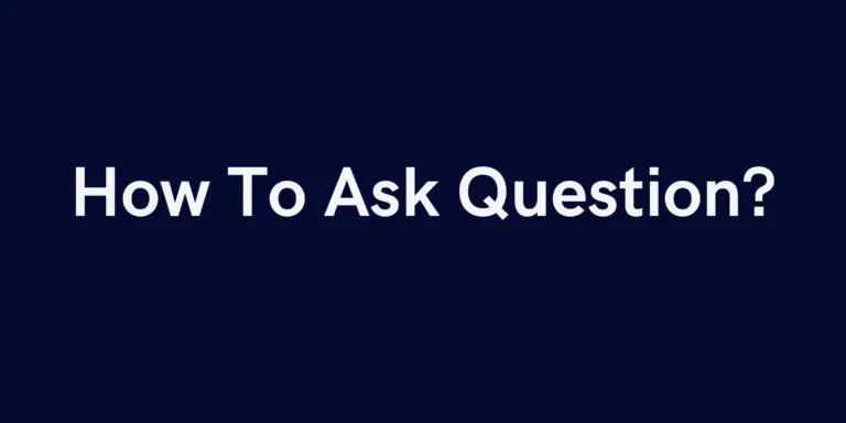 how to ask questions